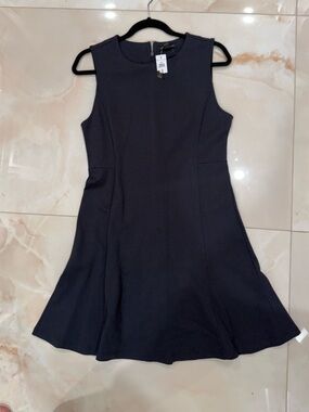 NWT Banana Republic Polka Dot Fit-and-Flare Dress